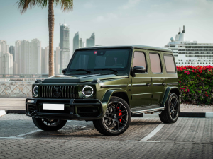 Mercedes G63 AMG green 2022