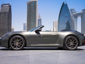 Grey Carrera 911 Cabrio 2021