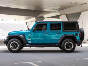 Wrangler Limited Sport Edition convert blue 2020