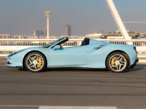 Ferrari F8 Spyder blue 2022